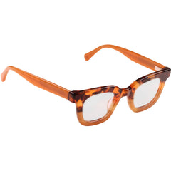 Eyebobs Women's Reading Glasses - Tortoise to Amber Fade, +2.25 | 3432 SIGNAL FIRE 19