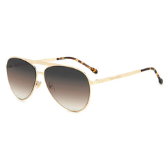 Isabel Marant Women's Sunglasses - Gold Brown Metal Aviator Frame | IM 0100/S 001Q/PR