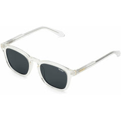 Quay Women's Sunglasses - Clear Square Full Rim Frame | JACKPOT QU 000740 CLR/SMK