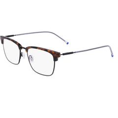 Zeiss Unisex Eyeglasses - Titanium Dark Tortoise Rectangular Shape Frame | ZS22300 239