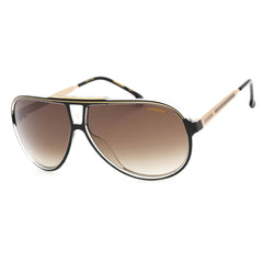 Carrera Men's Sunglasses - Black Gold Metal Full Rim Pilot Frame | 1050/S 02M2/HA