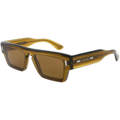 Calvin Klein Unisex Sunglasses - Caramel Brown Acetate Full Rim Frame | CK24532S 261