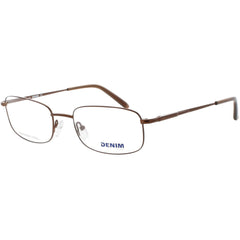 Denim Men's Eyeglasses - Havana Green Stainless Steel Oval Frame | DENIM 132 01D1