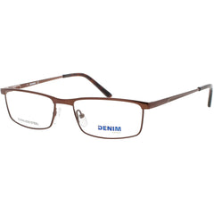 Denim Unisex Eyeglasses - Havana Green Stainless Steel Full Rim Frame | DENIM 148 01D1