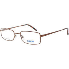 Denim Unisex Eyeglasses - Havana Green Stainless Steel 53mm Frame | DENIM 149 01D1