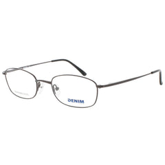 Denim Unisex Eyeglasses - Gunmetal Stainless Steel Full Rim Frame | DENIM 161 0JPT