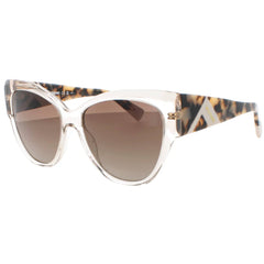 Missoni Women's Sunglasses - Beige Acetate Full Rim Cat Eye Frame | MIS 0171/S 010A/HA