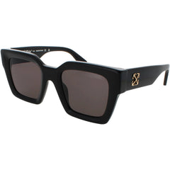Off-White Unisex Sunglasses - Black Full Rim Frame | JACKSON OERI13IF24PLA0011007