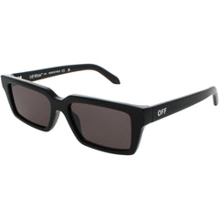 Off-White Unisex Sunglasses - Black Rectangular Frame | WARREN OERI13AF24PLA0011007