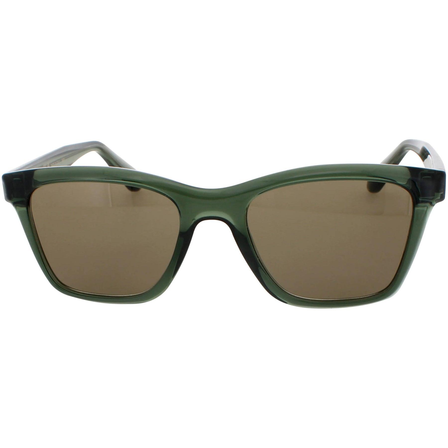 Salvatore Ferragamo SF2004S Sunglasses Transparent Green Acetate Cat-Eye Opticontacts.com -- Salvatore Ferragamo SF2004S main image 4