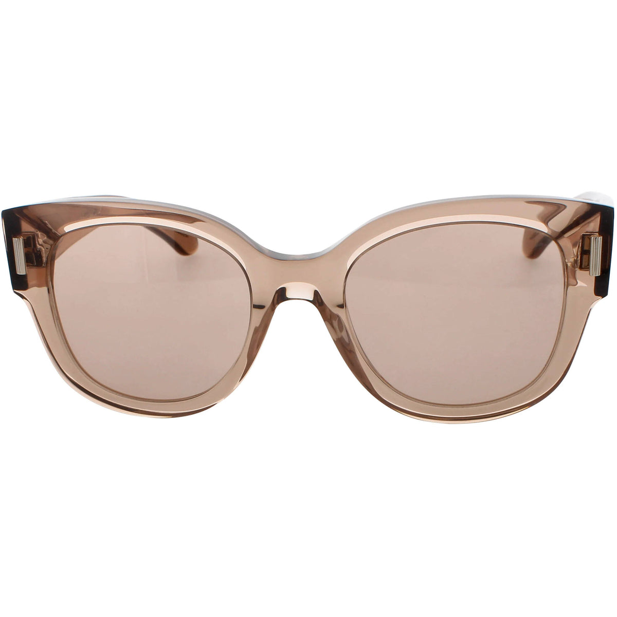 Salvatore Ferragamo SF1041S Sunglasses Transparent Brown Rectangular SF1041S Eyeglasses Frames by Salvatore Ferragamo main image 2