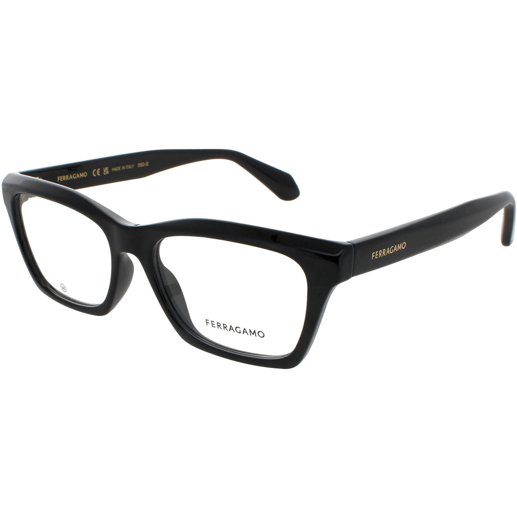 Salvatore Ferragamo SF2986 Eyeglasses Black Rectangular SF2986 Eyeglasses Frames by Salvatore Ferragamo main image 2