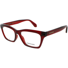 Salvatore Ferragamo Women's Eyeglasses - Transparent Red Full Rim Frame | SF2986 616