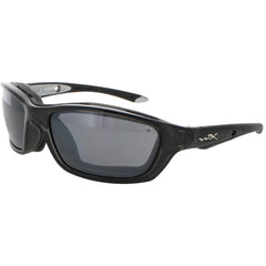 Wiley X Men's Sunglasses - Crystal Metallic Full Rim Wraparound Frame | BRICK 855
