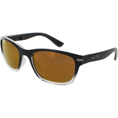Wiley X Unisex Sunglasses - Gloss Black Crystal Fade Frame | HELIX CAPTIVATE AC6HLX04
