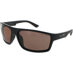 Wiley X Men's Sunglasses - Matte Black Plastic Full Rim Frame | PEAK CAPTIVATE ACPEA02