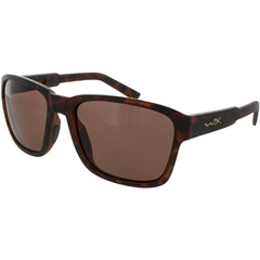 Wiley X Men's Sunglasses - Matte Havana Brown Full Rim Frame | TREK CAPTIVATE AC6TRK06