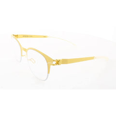 Mykita Unisex Eyeglasses - Zinc/White Metal Full Rim Frame | NO1-DINAH-ZINC/WHITE