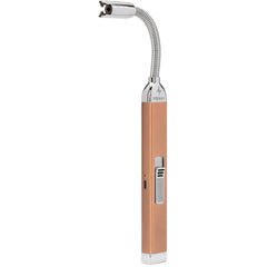 Zippo Lighter - Rose Gold Finish Metal Windproof Arc Rechargeable Candle | 121573