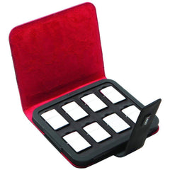 Zippo Collector Case - Black 8 Standard Pocket Lighter with Velcro Strap | 142653