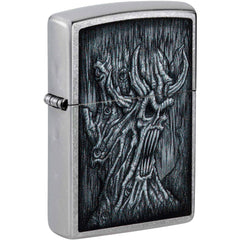 Zippo Windproof Lighter - Evil Tree Color Image Design Street Chrome Finish | 48681