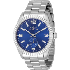 Invicta Men's Watch - Specialty Quartz Blue Dial Stainless Steel Bracelet | 49382