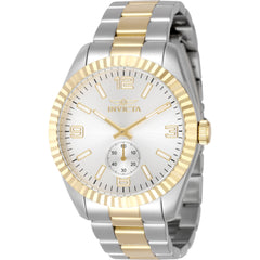 Invicta Men's Watch - Specialty Quartz Silver Dial Two Tone Steel Bracelet | 49385
