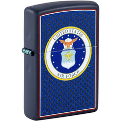 Zippo Windproof Pocket Lighter - U.S. Air Force Classic Navy Matte Finish | 46488