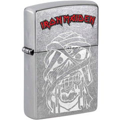 Zippo Windproof Lighter - Iron Maiden Design Classic Street Chrome Finish | 48667
