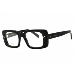 Celine Women's Eyeglasses - Shiny Black Acetate Full Rim Square Frame | CL50163I 001