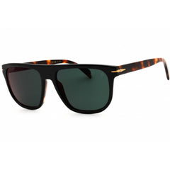 David Beckham Men's Sunglasses - Black Havana Plastic Square Frame | DB 7111/S 0WR7 MT