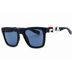 Fila Men's Sunglasses - Matte Blue Injected Propionate Full Rim Square | SF9416 0C03