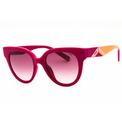 Fila Women's Sunglasses - Shiny Fuchsia Injected Propionate Cat Eye | SFI119V 09M3