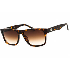 Fila Men's Sunglasses - Shiny Havana Acetate Full Rim Square Shape Frame | SFI208 0722