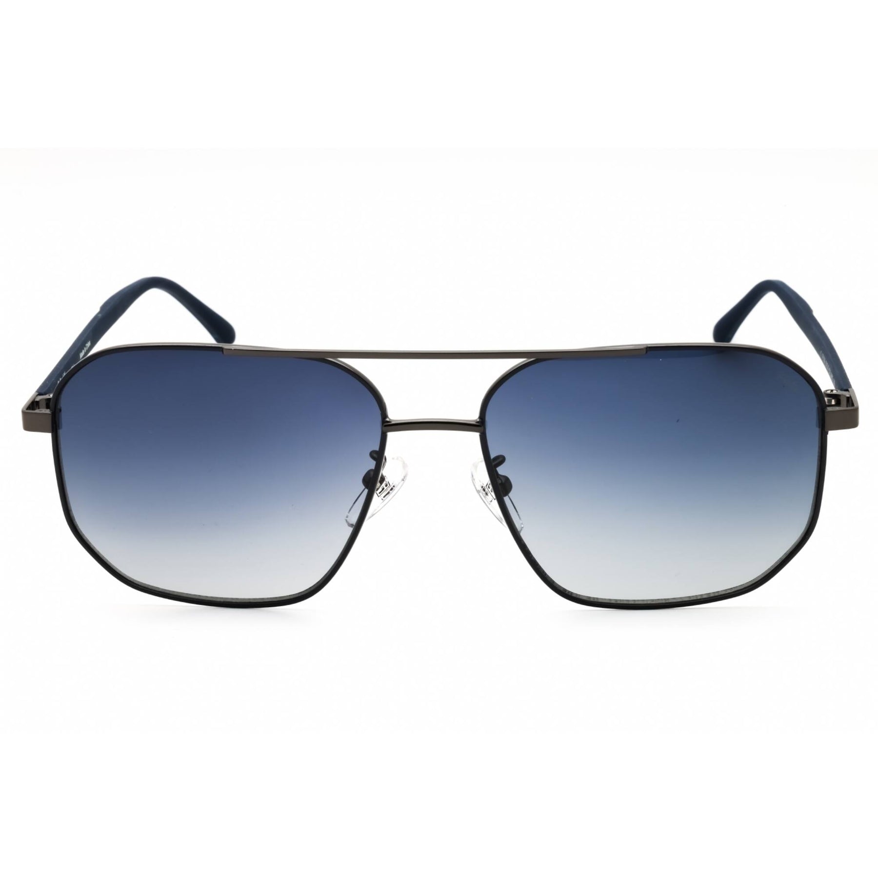 FILA SUNGLASSES PILOT FILA SF8493 Unisex Aviator Sunglasses Gun Metal Silver Blue  main image 2