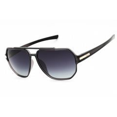 Fila Men's Sunglasses - Shiny Transparent Grey Full Rim Aviator Frame | SFI301 95HP