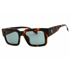 Fila Men's Sunglasses - Shiny Havana Acetate Full Rim Square Frame | SFI314V 0C10
