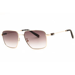 Fila Unisex Sunglasses - Shiny Rose Gold Metal Full Rim Square Frame | SFI457 300Y