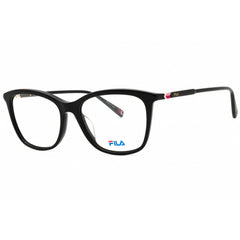Fila Women's Eyeglasses - Shiny Black Acetate Full Rim Cat Eye Frame | VF9402 0700