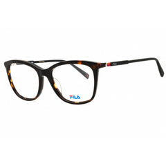 Fila Women's Eyeglasses - Shiny Dark Havana Acetate Full Rim Cat Eye | VF9402 0790