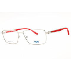 Fila Men's Eyeglasses - Matt Palladium Metal Full Rim Rectangular Frame | VFI029 0581
