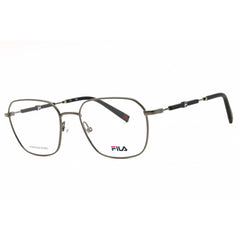 Fila Men's Eyeglasses - Shiny Gunmetal Metal Full Rim Square Shape Frame | VFI113 0568
