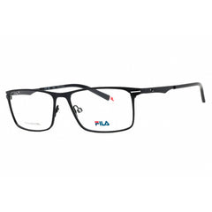 Fila Men's Eyeglasses - Shiny Full Blue Metal Full Rim Rectangular Frame | VFI122 01HR