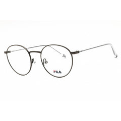 Fila Men's Eyeglasses - Shiny Gunmetal Metal Full Rim Round Shape Frame | VFI203L 0568