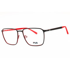 Fila Men's Eyeglasses - Shiny Red Metal Full Rim Square Shape Frame | VFI204 0R50