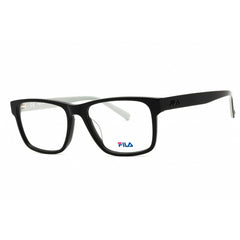 Fila Men's Eyeglasses - Black Acetate Full Rim Rectangular Shape Frame | VFI219 0BLK