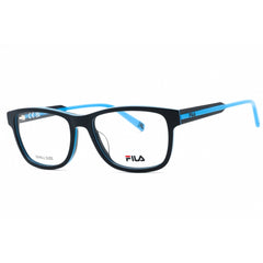 Fila Men's Eyeglasses - Blue/Azure Acetate Full Rim Rectangular Frame | VFI304 09AD