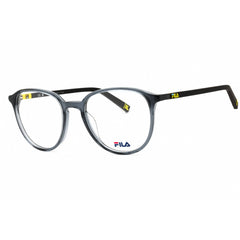 Fila Men's Eyeglasses - Glossy Asphalt Gray Acetate Full Rim Round Frame | VFI306 04AL