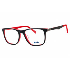 Fila Men's Eyeglasses - Blue/Red Acetate Full Rim Rectangular Frame | VFI445 01BT