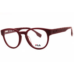 Fila Men's Eyeglasses - Shiny Burgundy Acetate Full Rim Round Frame | VFI453V 09FH